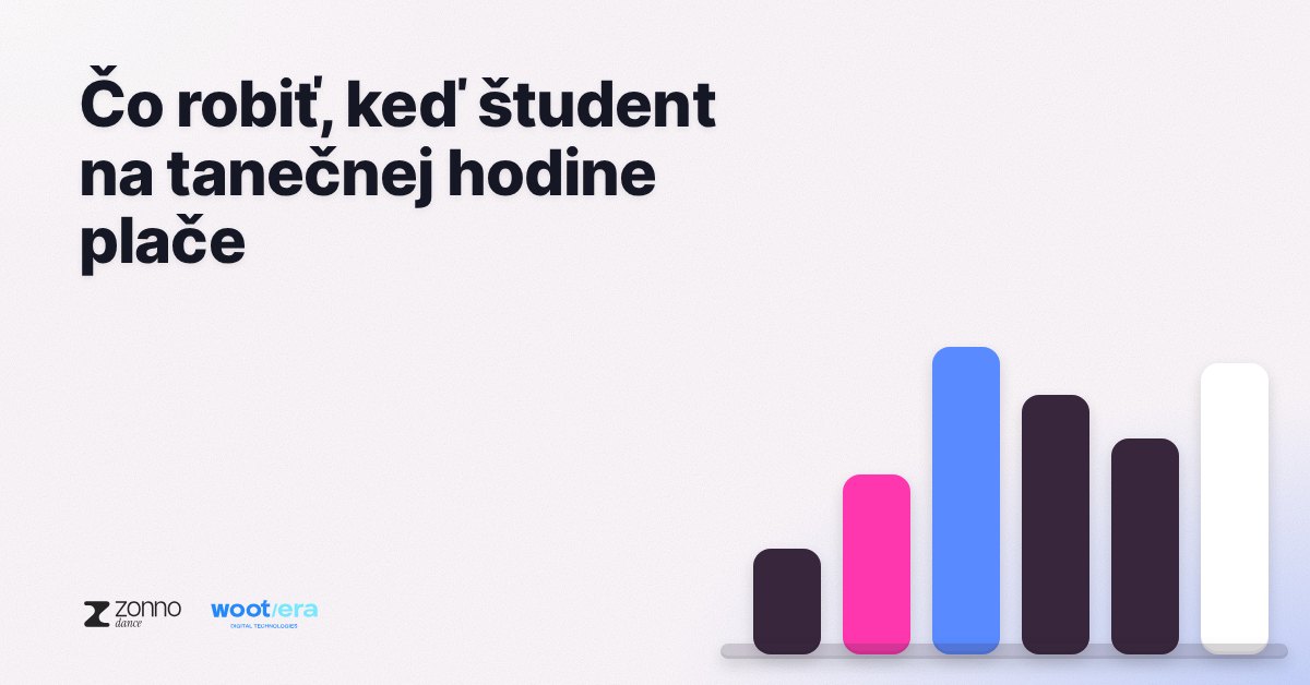 Čo robiť, keď študent na tanečnej hodine plače