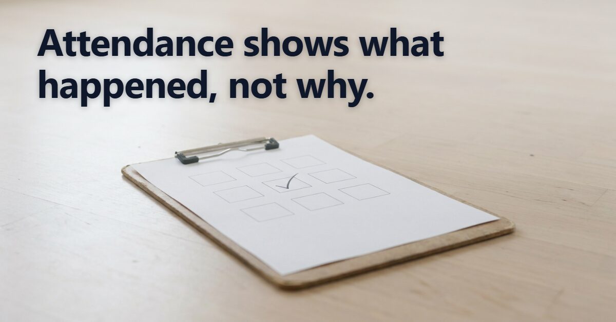 Proč se studentovi hodina líbila, ale už nepřišel?