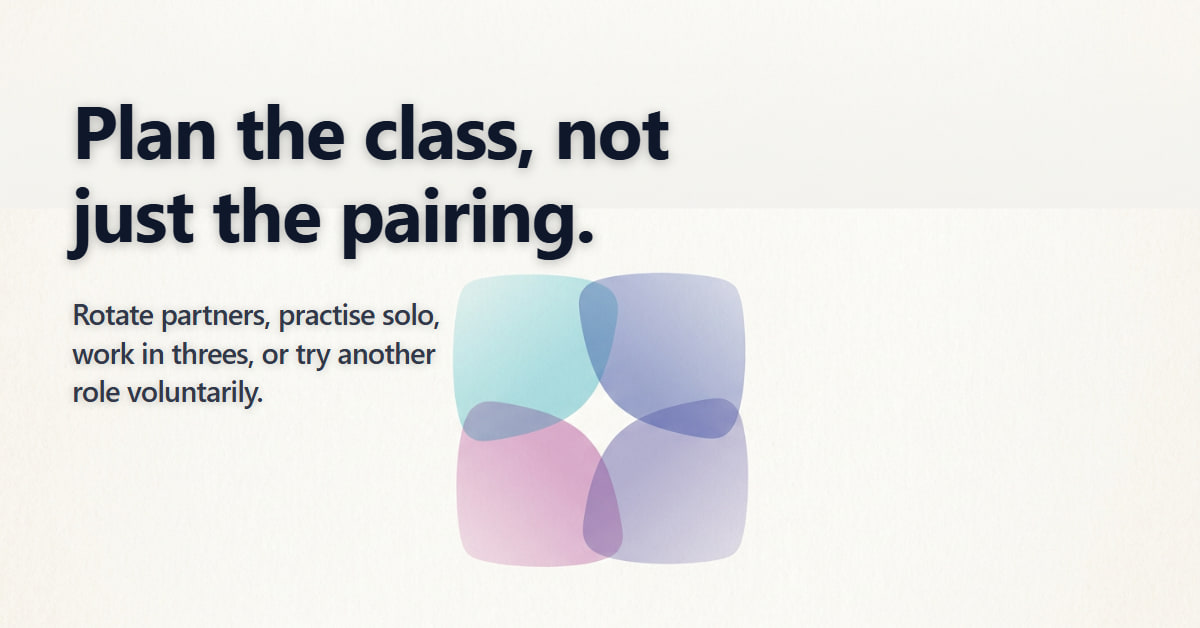 How should you handle an uneven balance of dance roles in class?