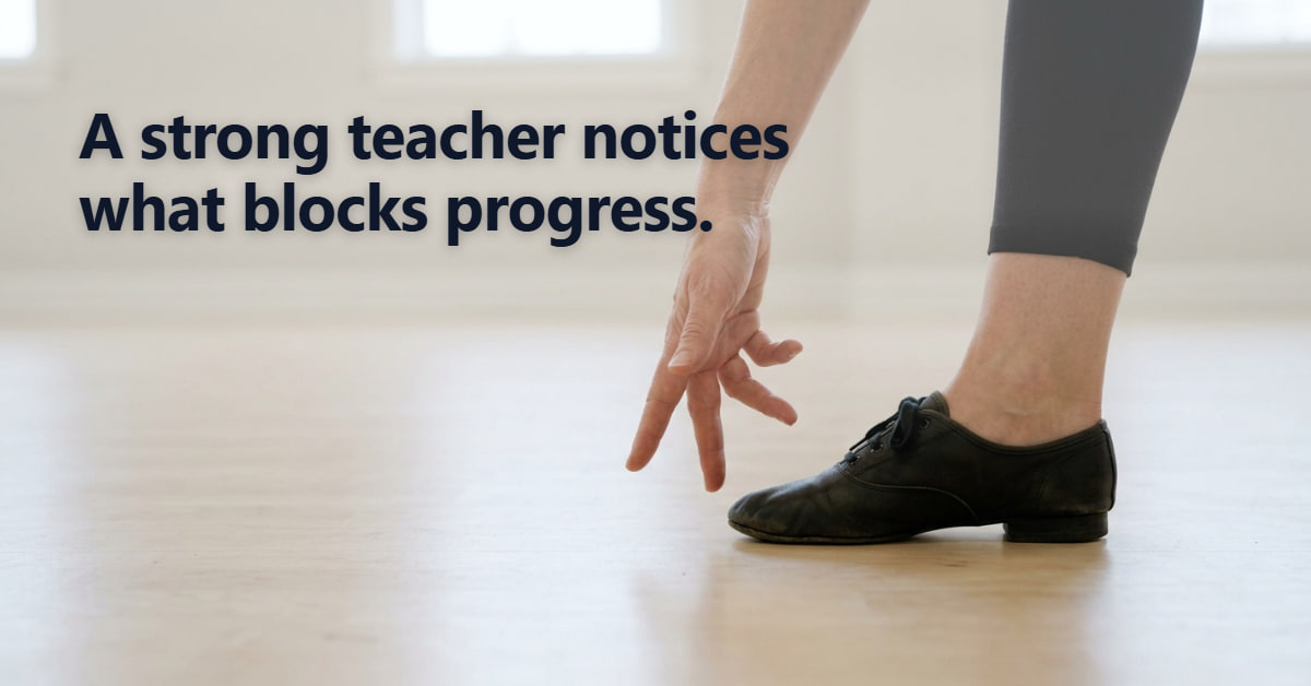 What makes a good dance teacher beyond dance ability?